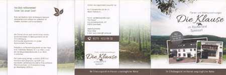 Die Klause, PDF Aussen